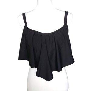 Torrid Women's Wireless V Flounce Bikini Top